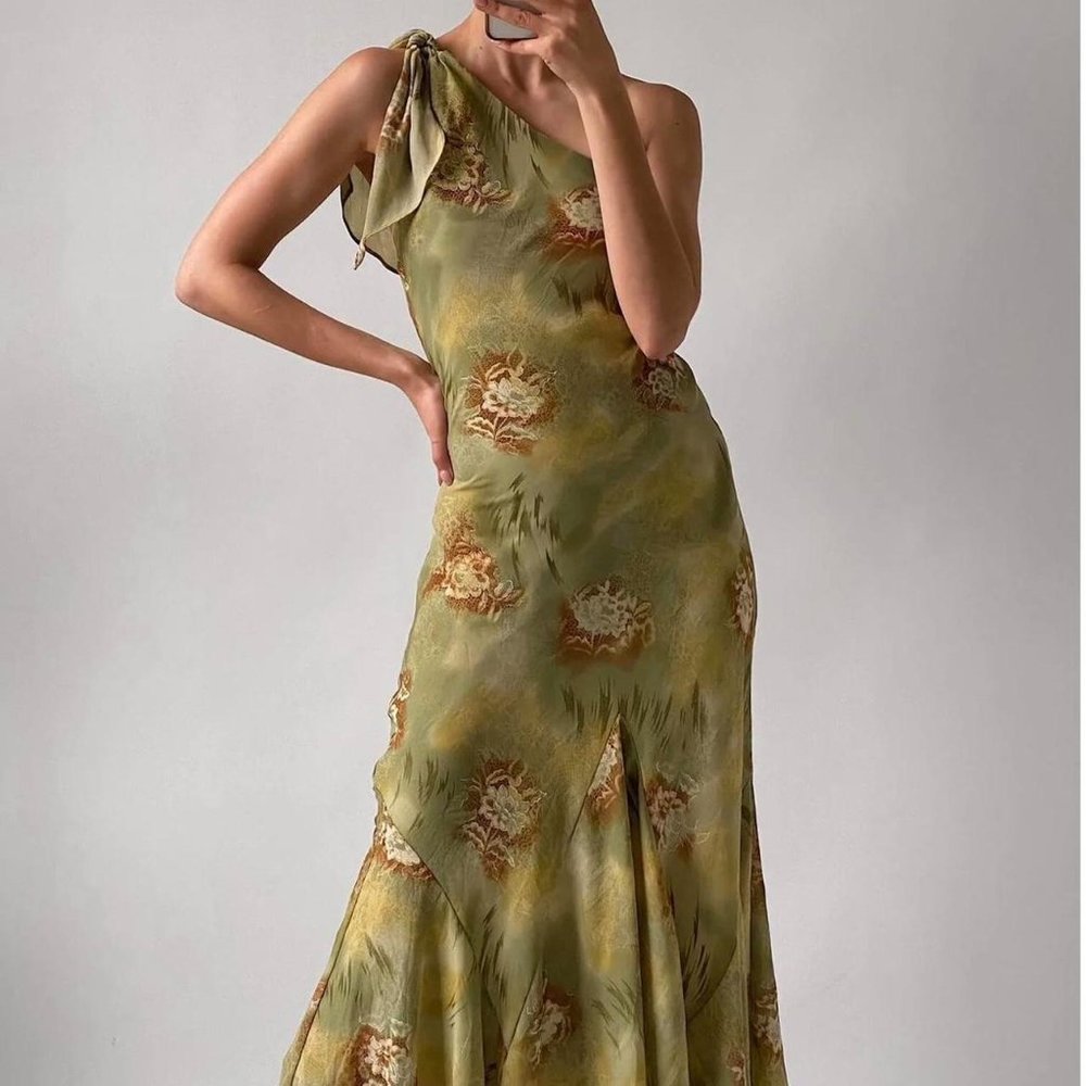 Vintage Maxi Floral Dress